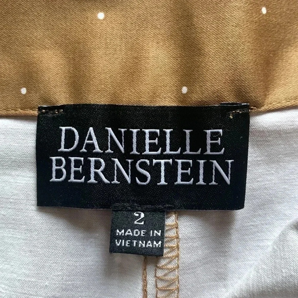 Macy’s x Danielle Bernstein Boyfriend Dress Shorts Polka Dot NWT - Picture 8 of 12